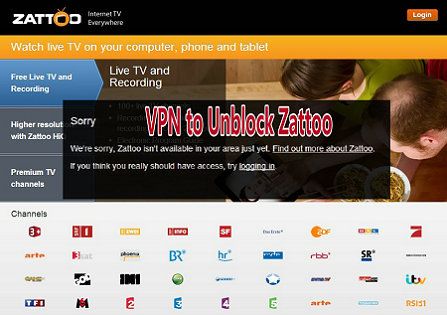 VPN to Unblock Zattoo