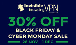 ibVPN coupon for Black Friday and Cyber Monday