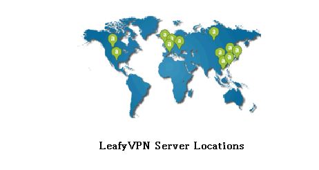LeafyVPN Server Locations