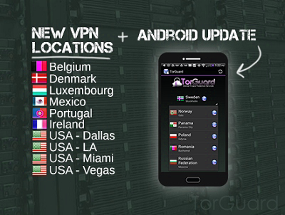 torguard vpn with ANDOID app