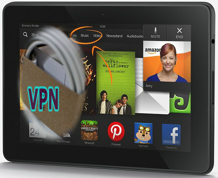 VPN Connection for Kindle-Fire